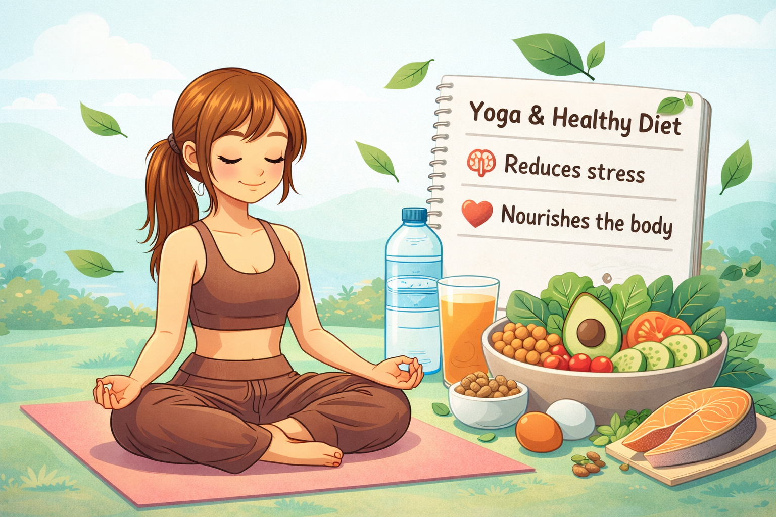 Յոգա և առողջ սնունդ․ երբ մարմինը և գիտակցությունը աշխատում են միասին