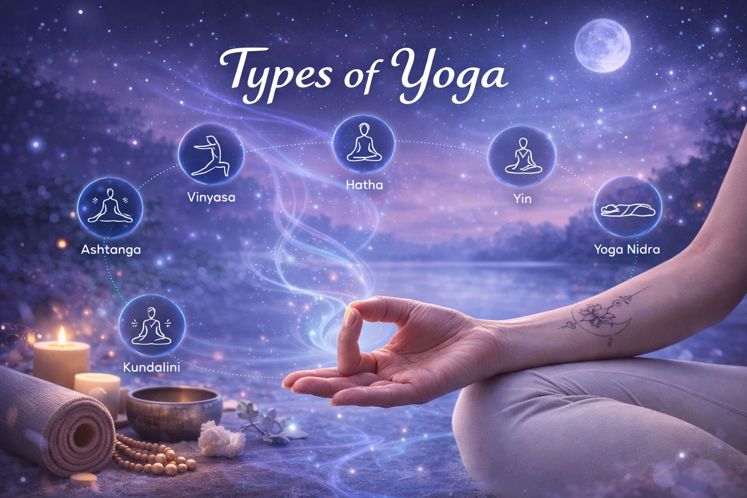 Յոգայի տեսակները և նրանց ազդեցությունը